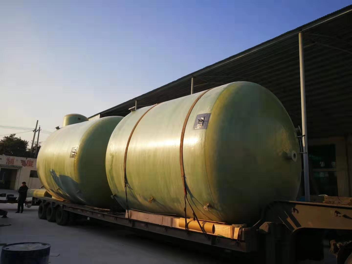 鄭州航空港玻璃鋼儲罐發(fā)貨